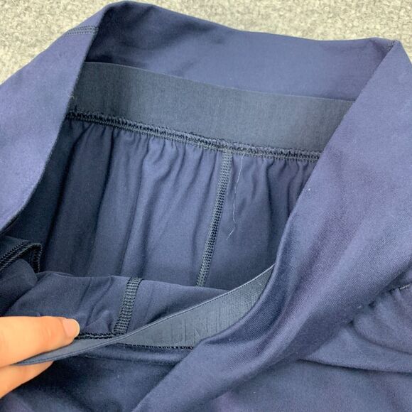 Under Armour NVCA Basketball Jogger Pant Women M Medium Navy High Waisted Cuffed - Picture 6 of 13